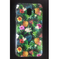 Capa Silicone Gel Com Desenho Samsung Galaxy J4 2018 Desenho Tropical